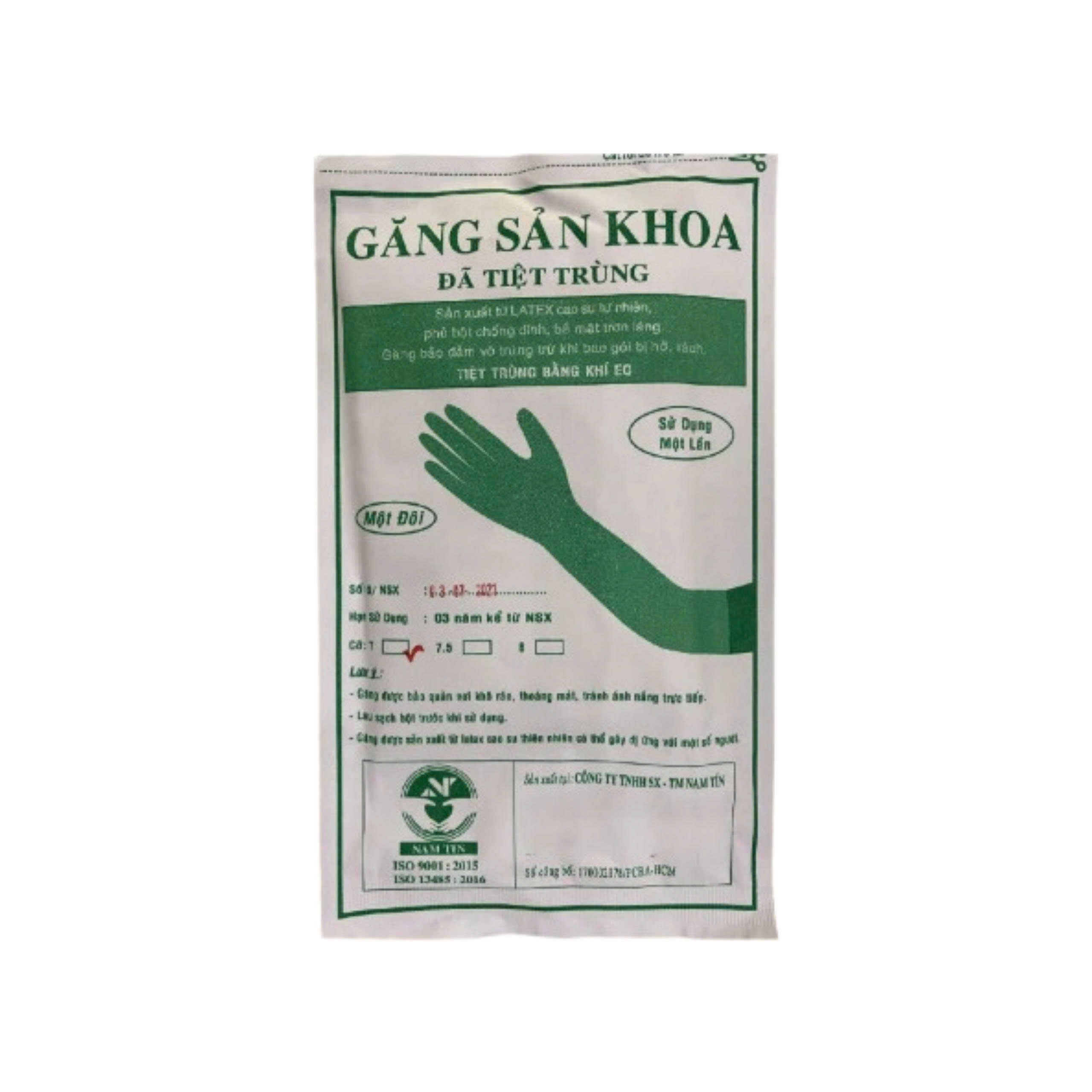 Găng sản khoa đã tiệt trùng Nam Tín 